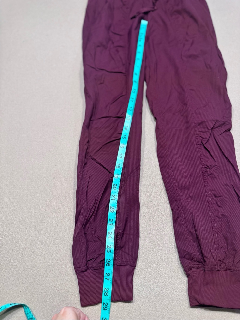 Lululemon Maroon Dance Studio Mid-Rise Jogger *Full Length - Picture 7 of 7